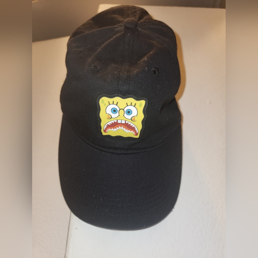 Sprayground Yellow and Black SpongeBob Hat